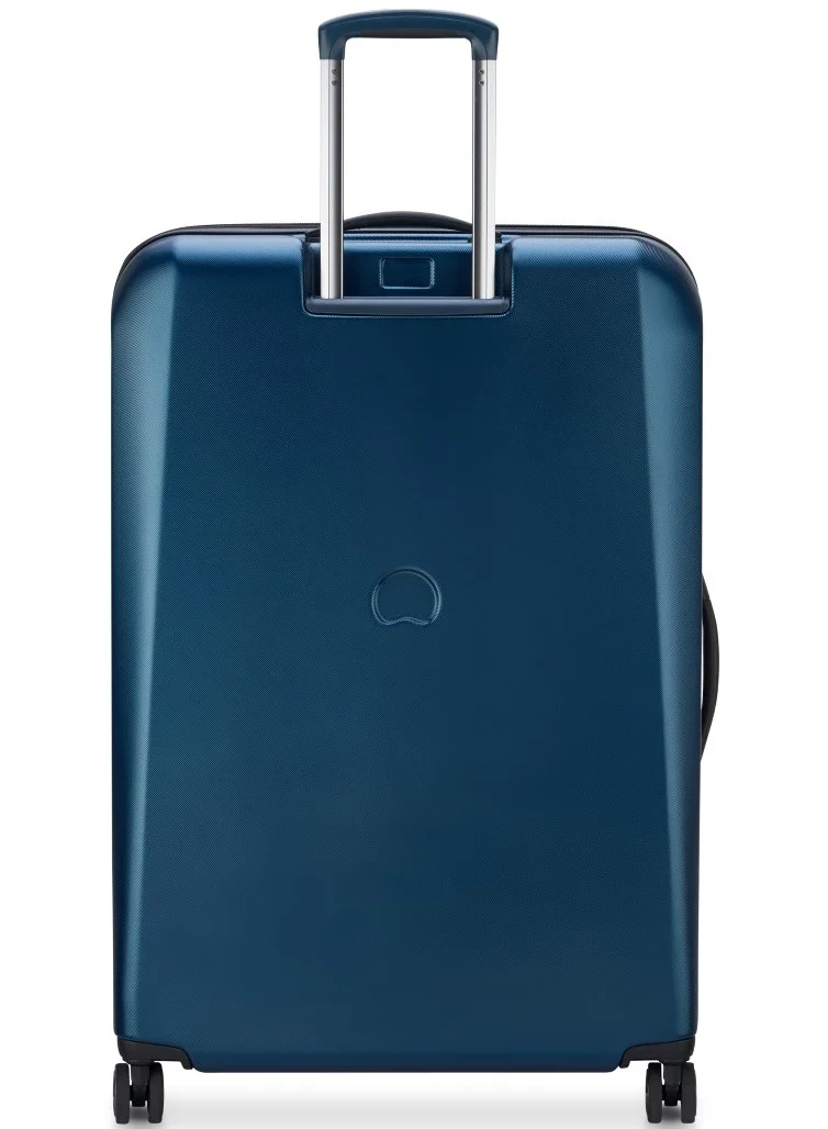 ديلسي _باريس حقيبة سفر بعجلات مزدوجة قابلة للتوسيع مقاس  سم أزرق